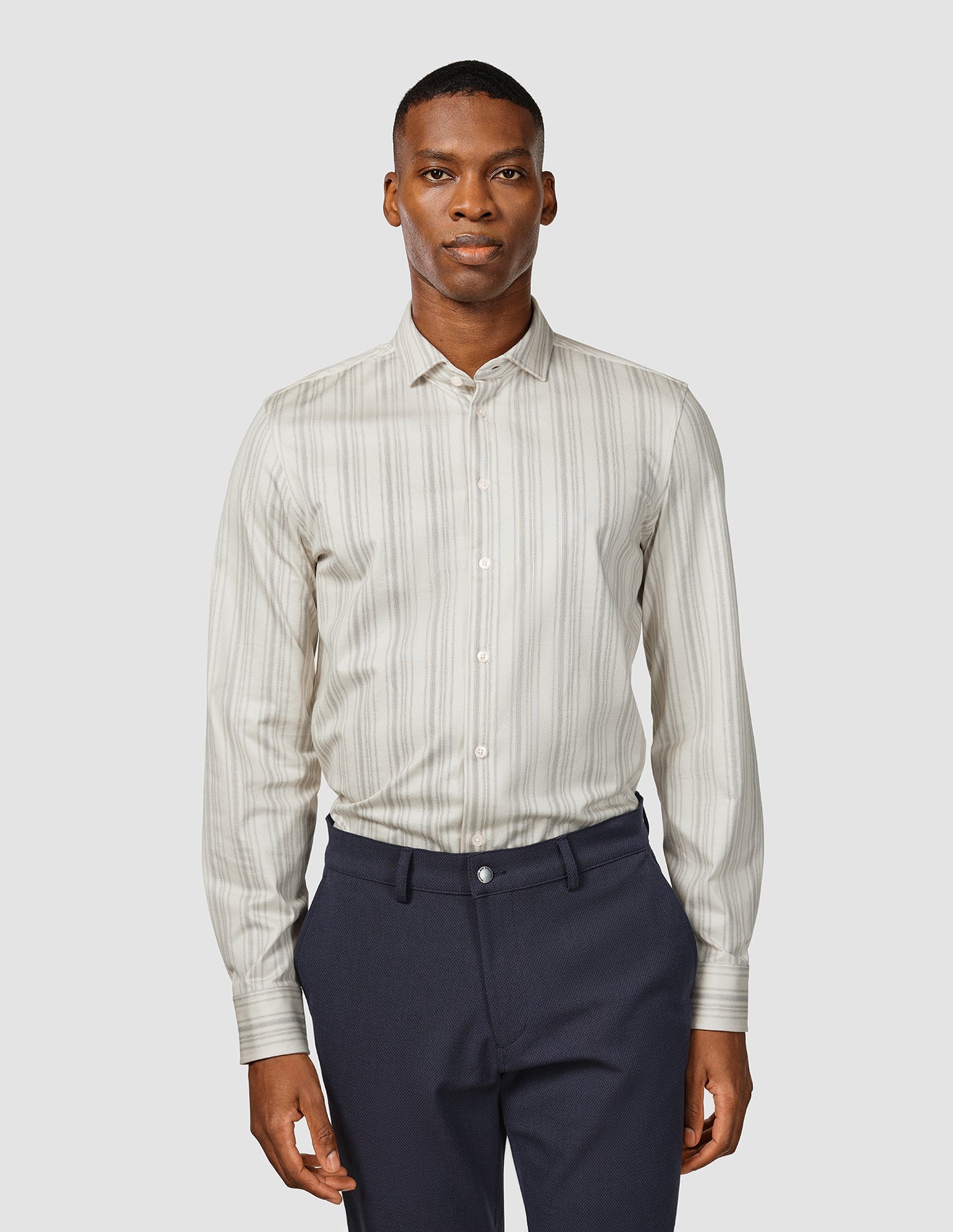 Classic Shirt Vintage Stripes Slim